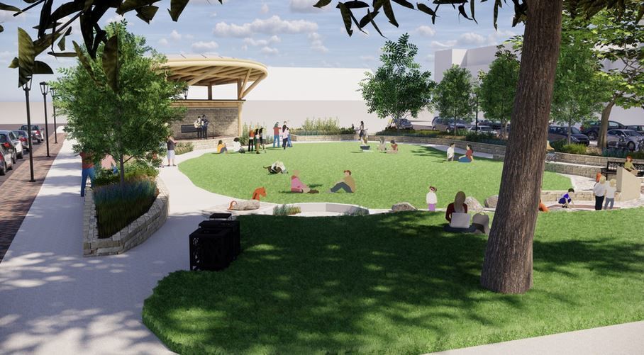 Stone Horse Green rendering 3